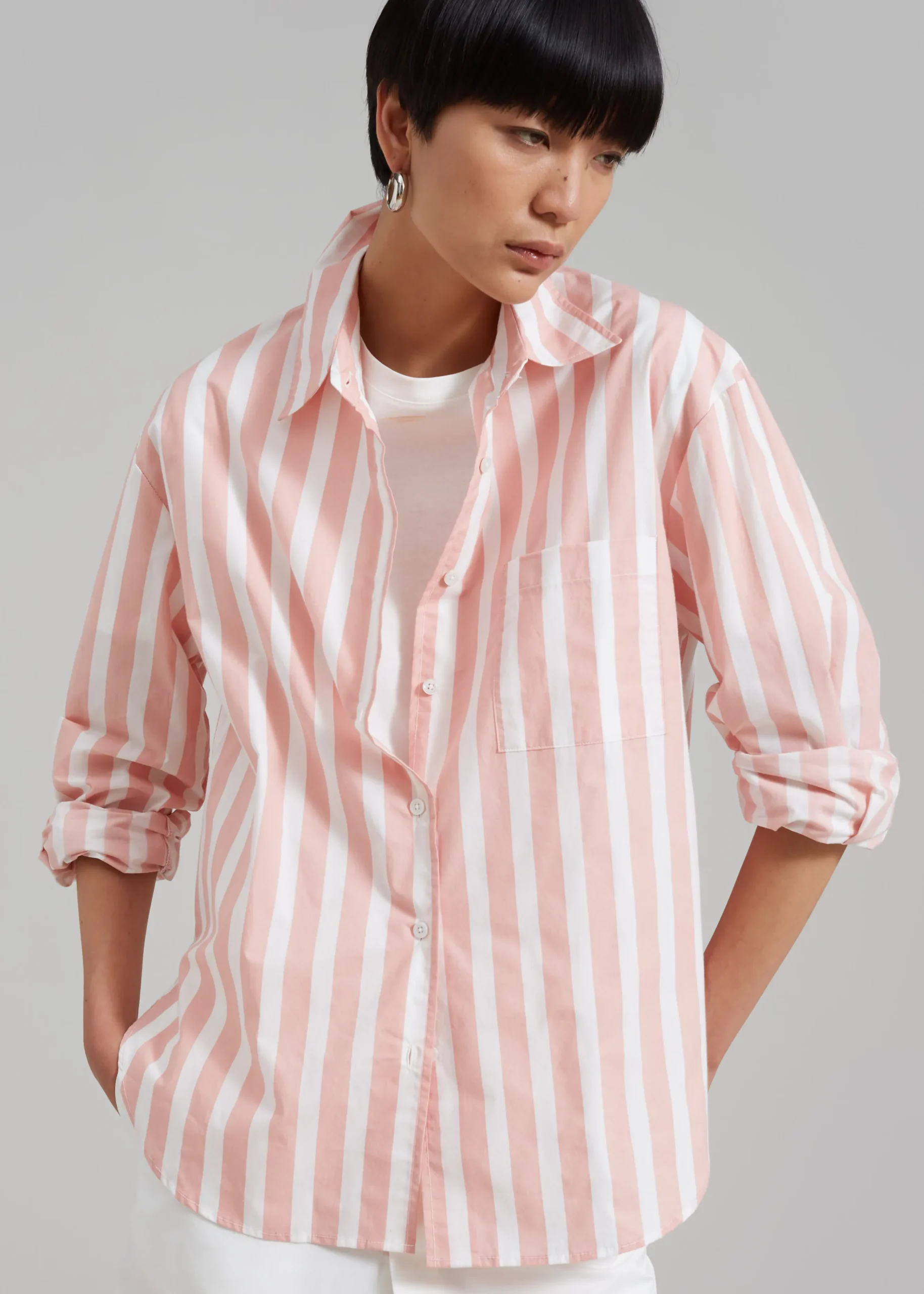 Lui Wide Stripes Shirt