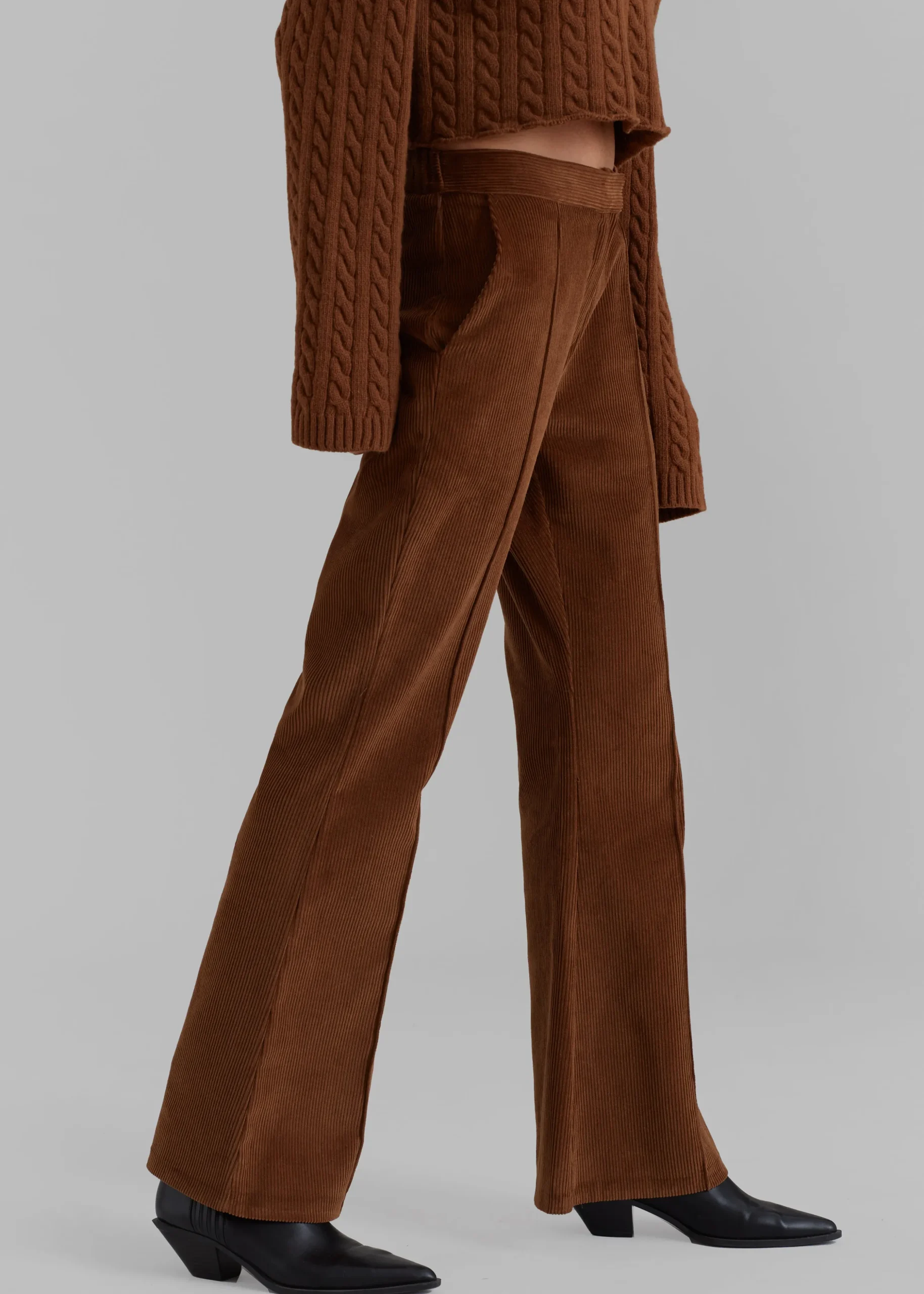 Lydian Corduroy Flare Pants