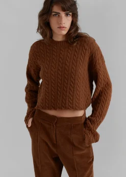 Lydian Corduroy Flare Pants