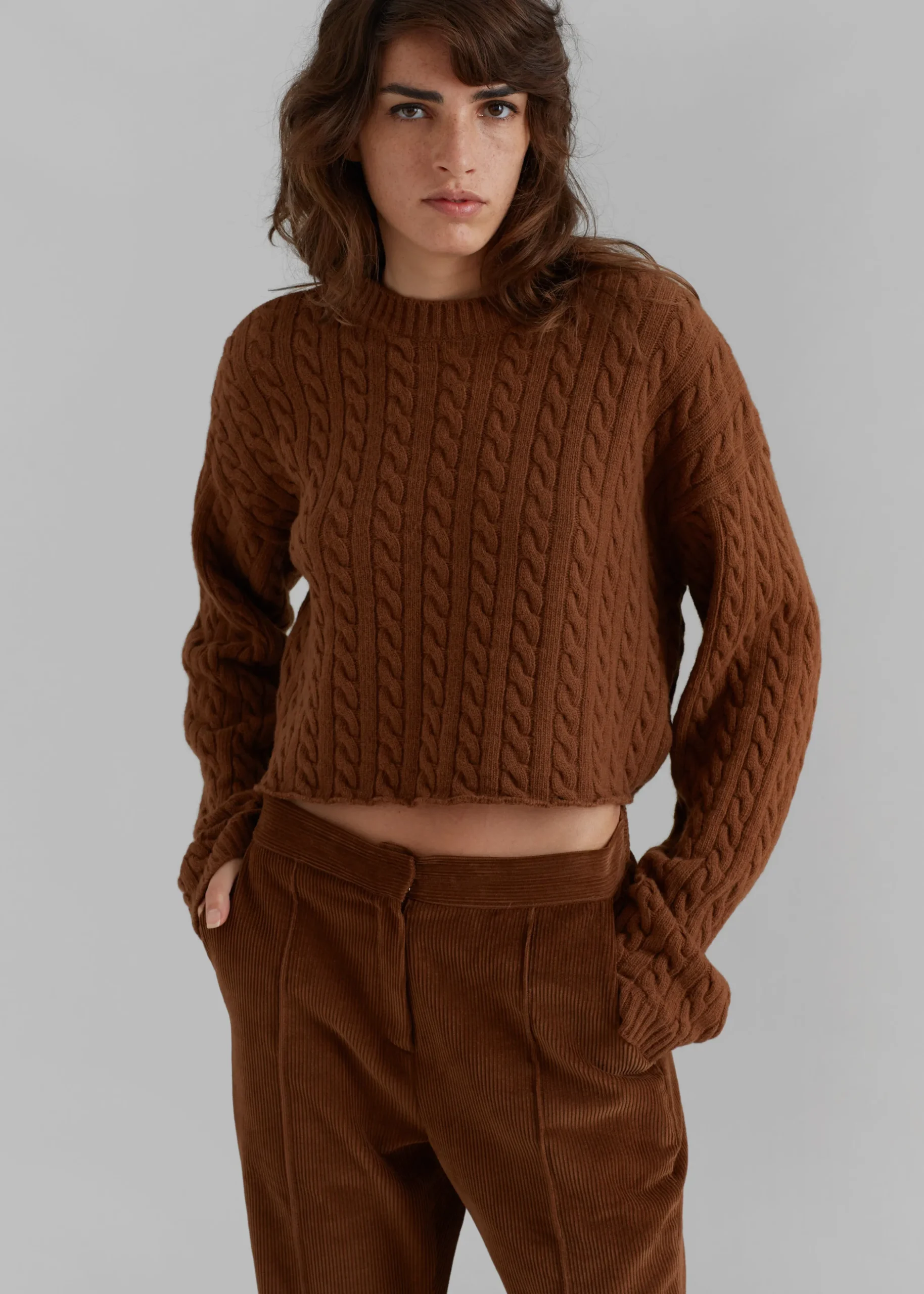 Lydian Corduroy Flare Pants