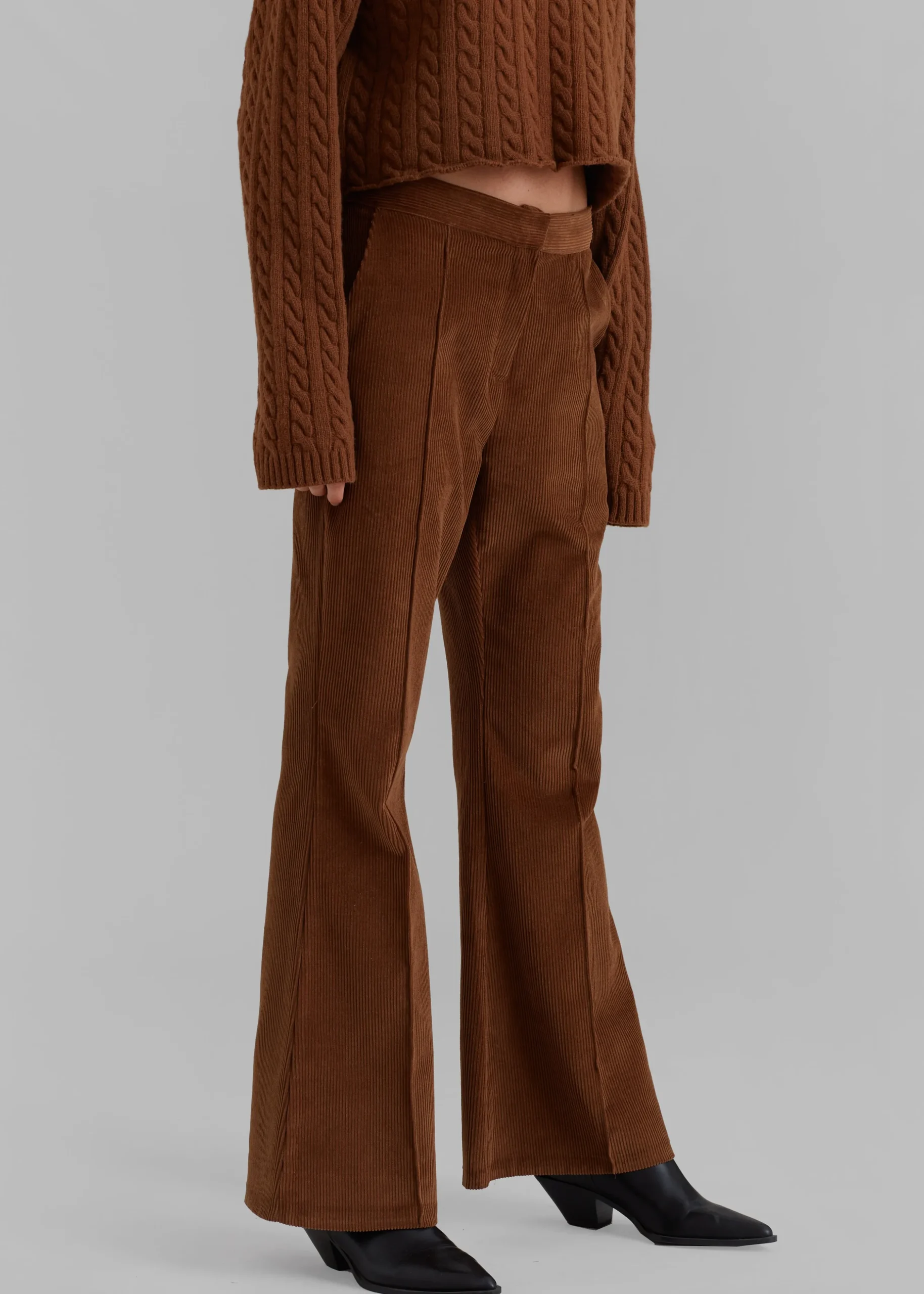 Lydian Corduroy Flare Pants