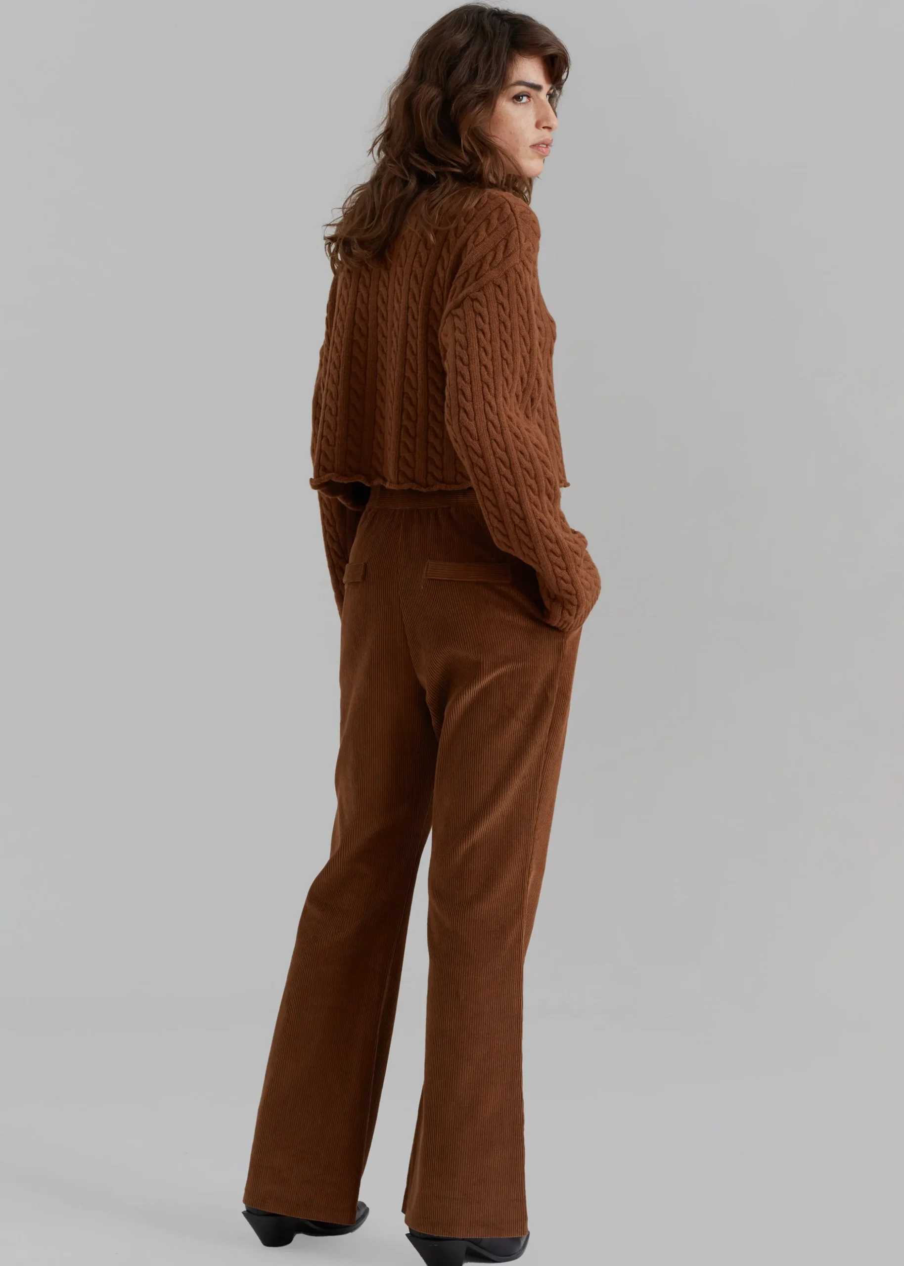 Lydian Corduroy Flare Pants