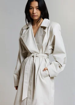 Marisol Box Shoulder Trench