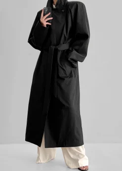 Marisol Box Shoulder Trench