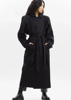 Marisol Box Shoulder Trench