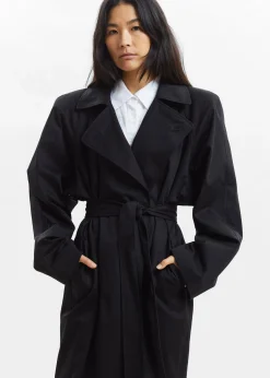 Marisol Box Shoulder Trench