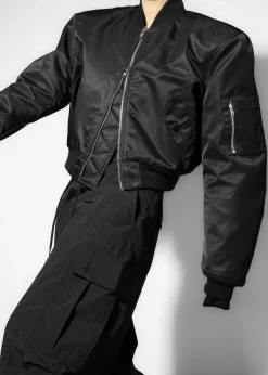 Mati Cropped Padded Bomber