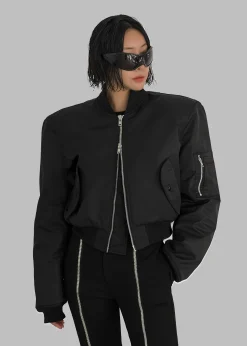 Mati Cropped Padded Bomber