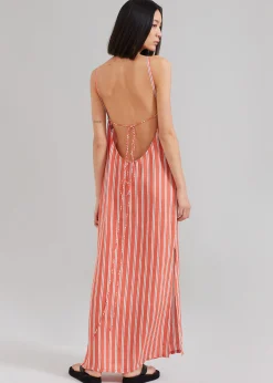Matin Isola Open Back Dress