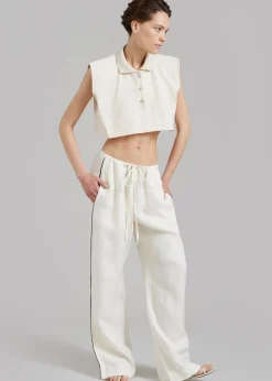 Matin Piping Drawstring Pant