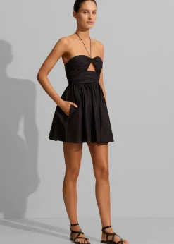 Matteau Bandeau Rouched Mini Dress