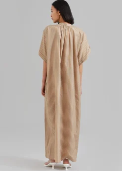 Matteau Button Front Djellaba Dress
