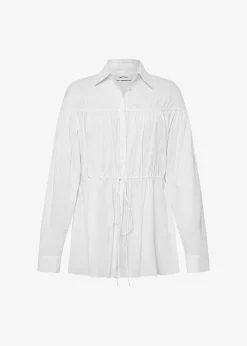 Matteau Embroidered Drawcord Tunic