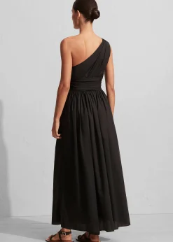 Matteau Gathered One Shoulder Dress