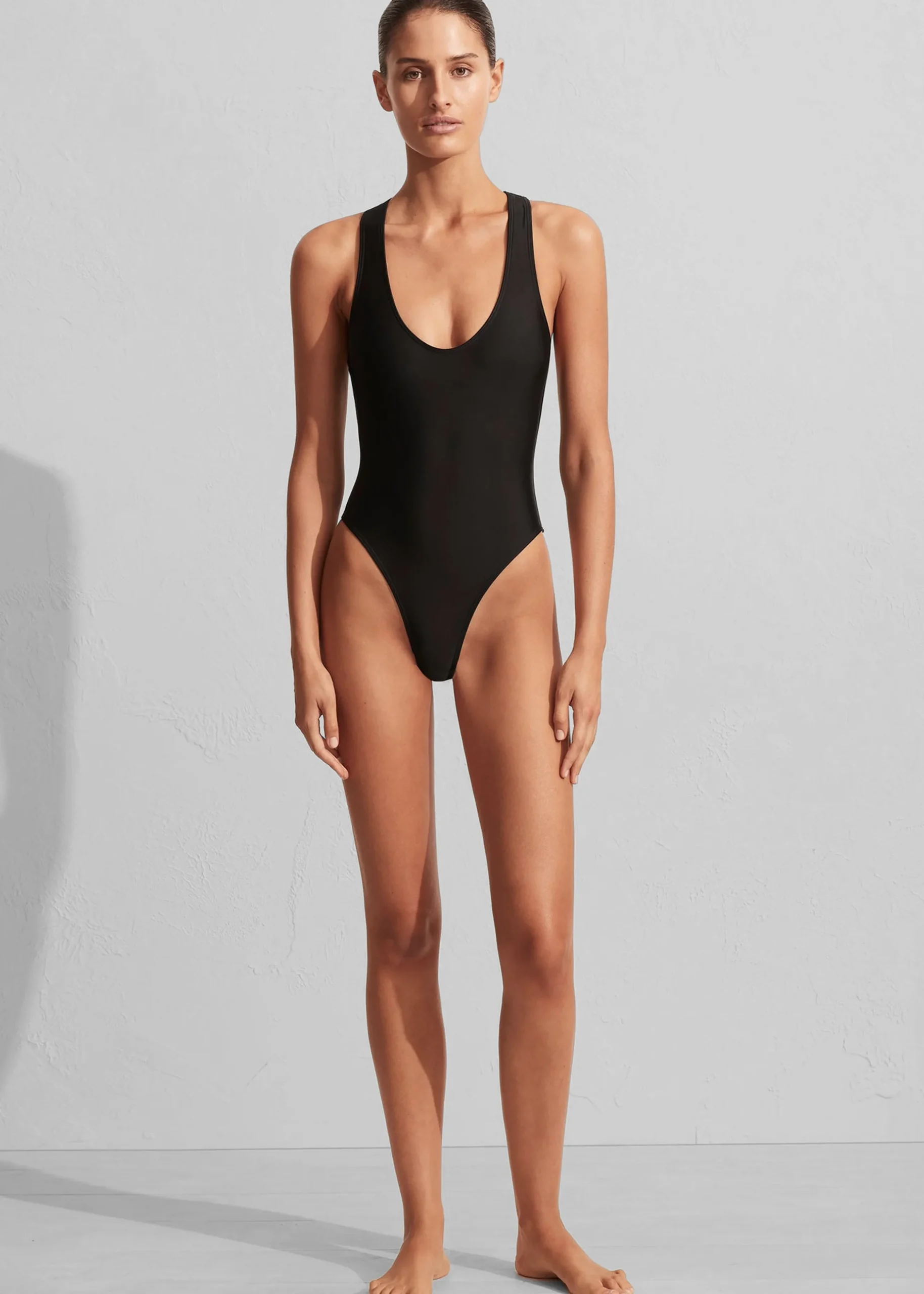 Matteau Racer Back Maillot Swimsuit