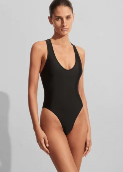 Matteau Racer Back Maillot Swimsuit