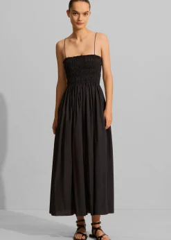 Matteau Shirred Bodice Dress