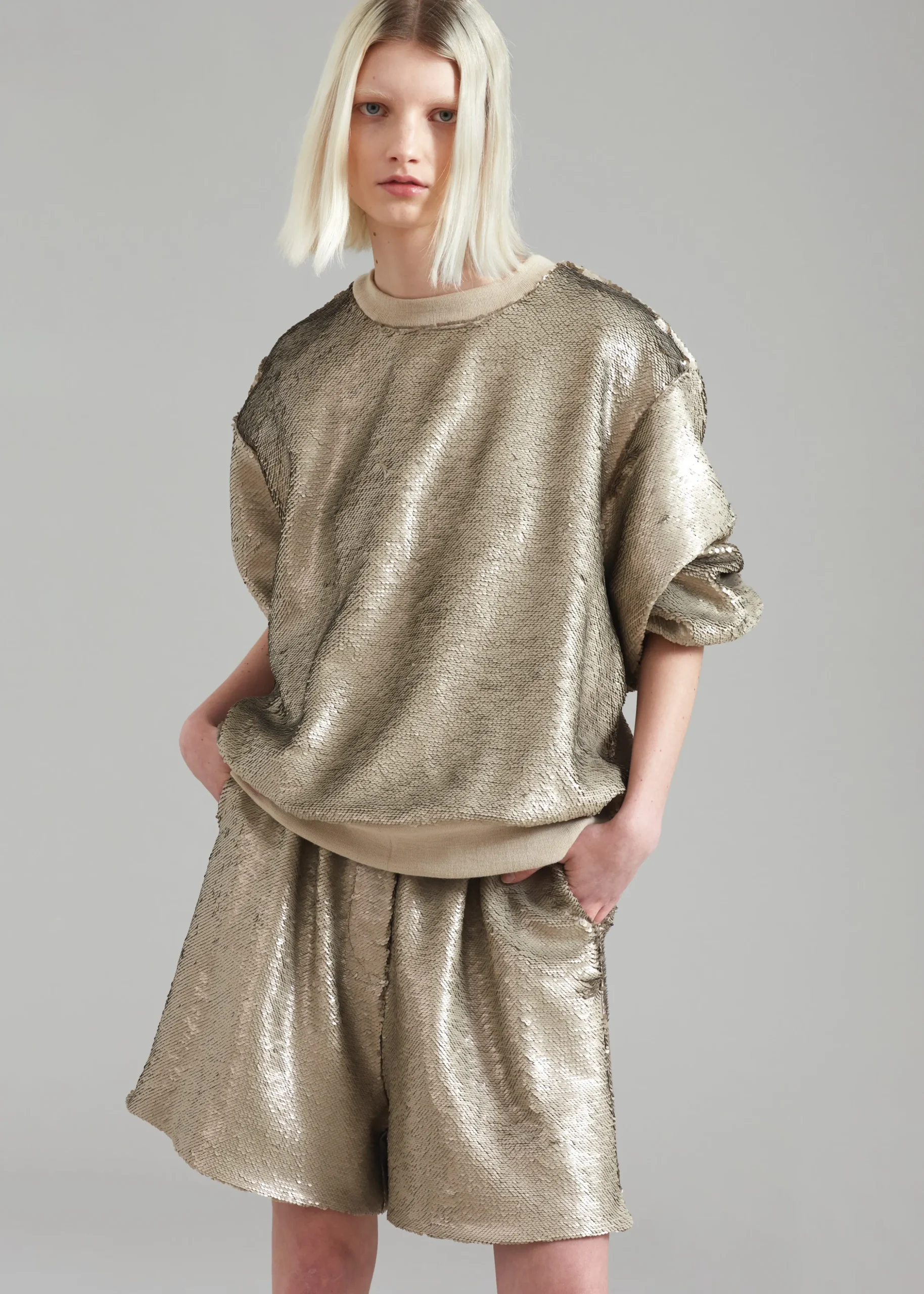 Metz Sequins Sweatshirt