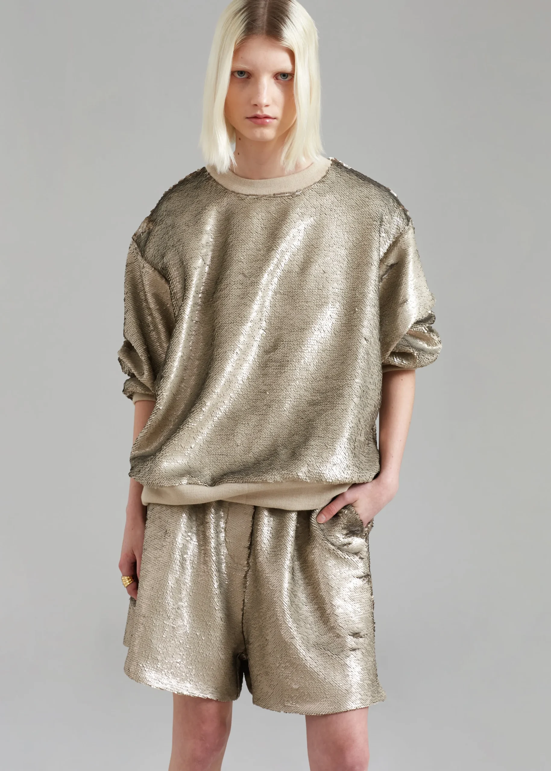 Metz Sequins Sweatshirt