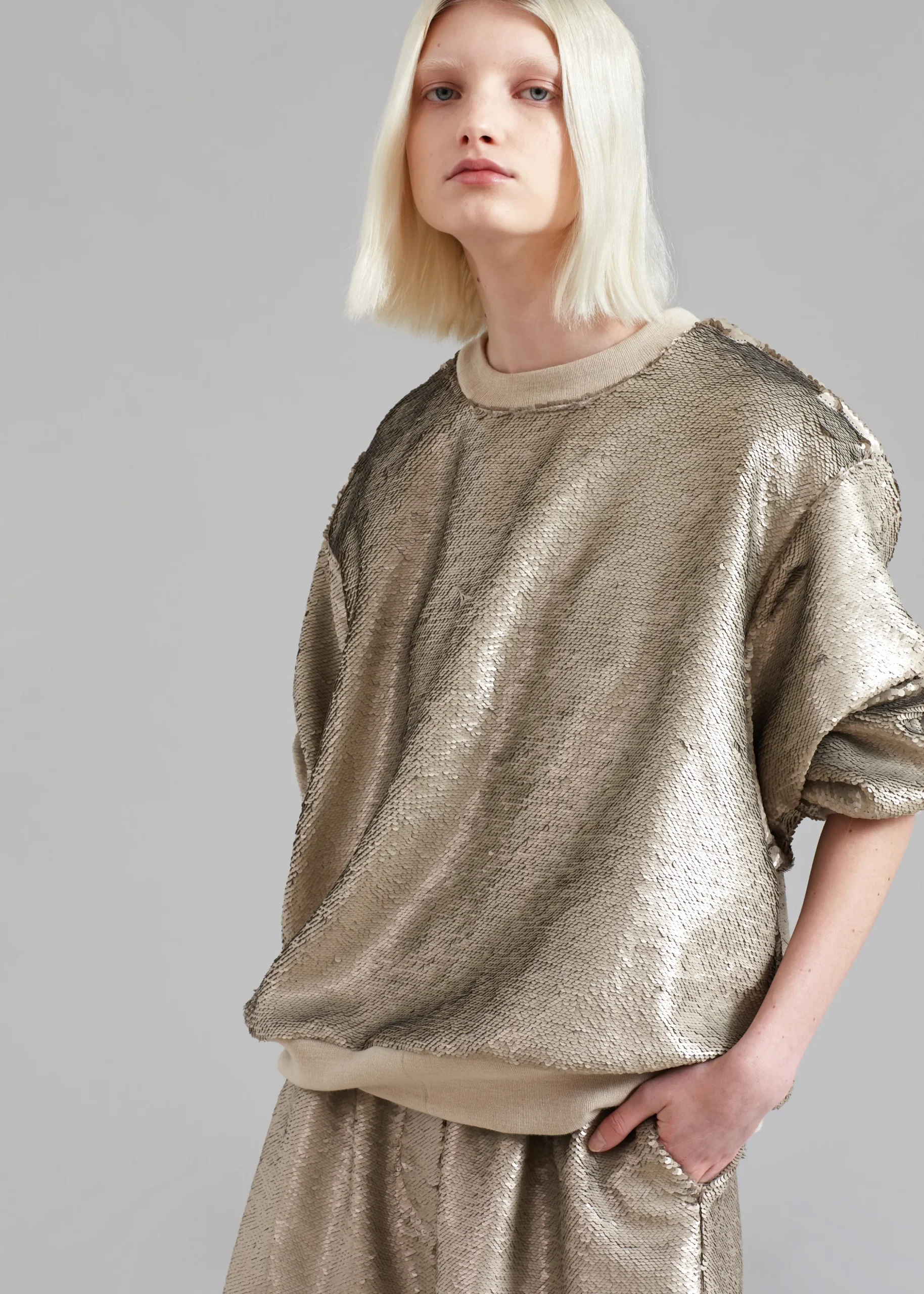 Metz Sequins Sweatshirt
