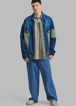 Nash Denim Color-Block Jacket