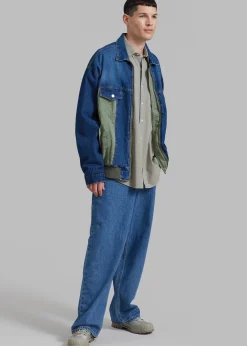 Nash Denim Color-Block Jacket