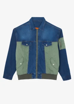 Nash Denim Color-Block Jacket