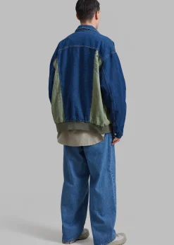 Nash Denim Color-Block Jacket