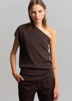 Nivi One Shoulder Knit Top
