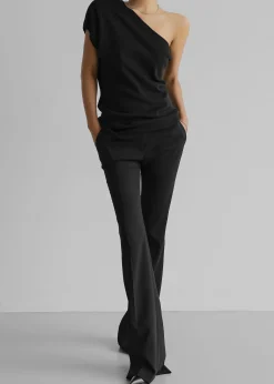 Nivi One Shoulder Knit Top