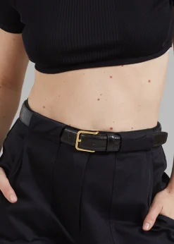 Norin Croc-Effect Belt