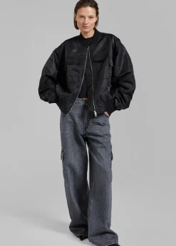 Onyx Bomber Jacket