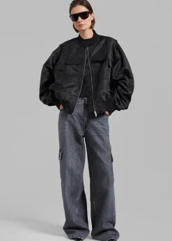 Onyx Bomber Jacket