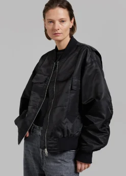 Onyx Bomber Jacket