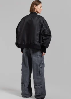 Onyx Bomber Jacket