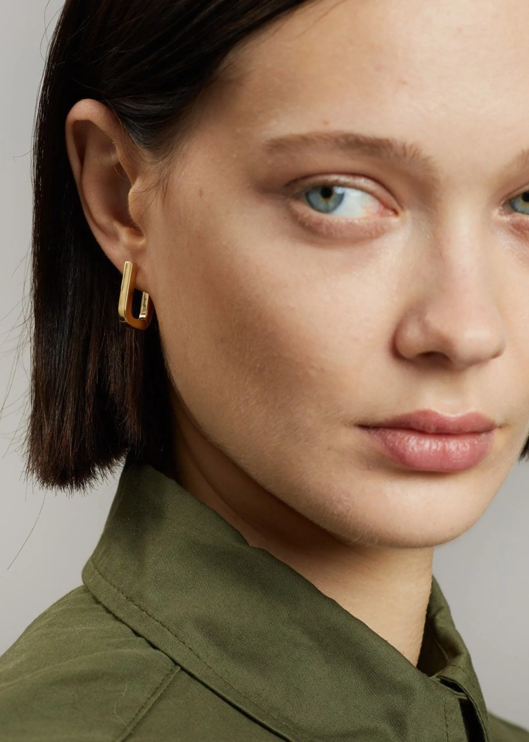 Otiumberg Chunky Square Hoops