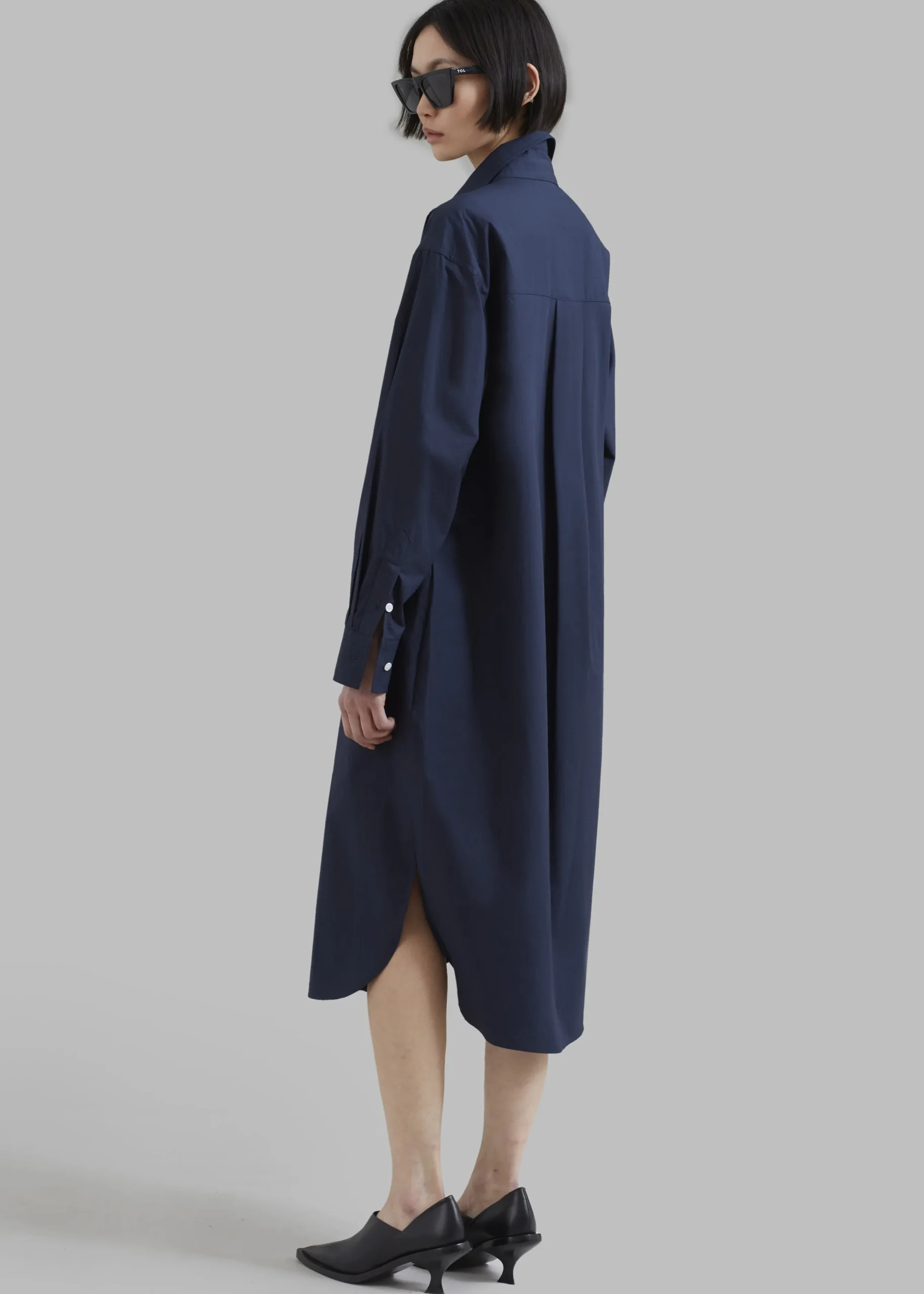 Raven Pocket Shirt Dress