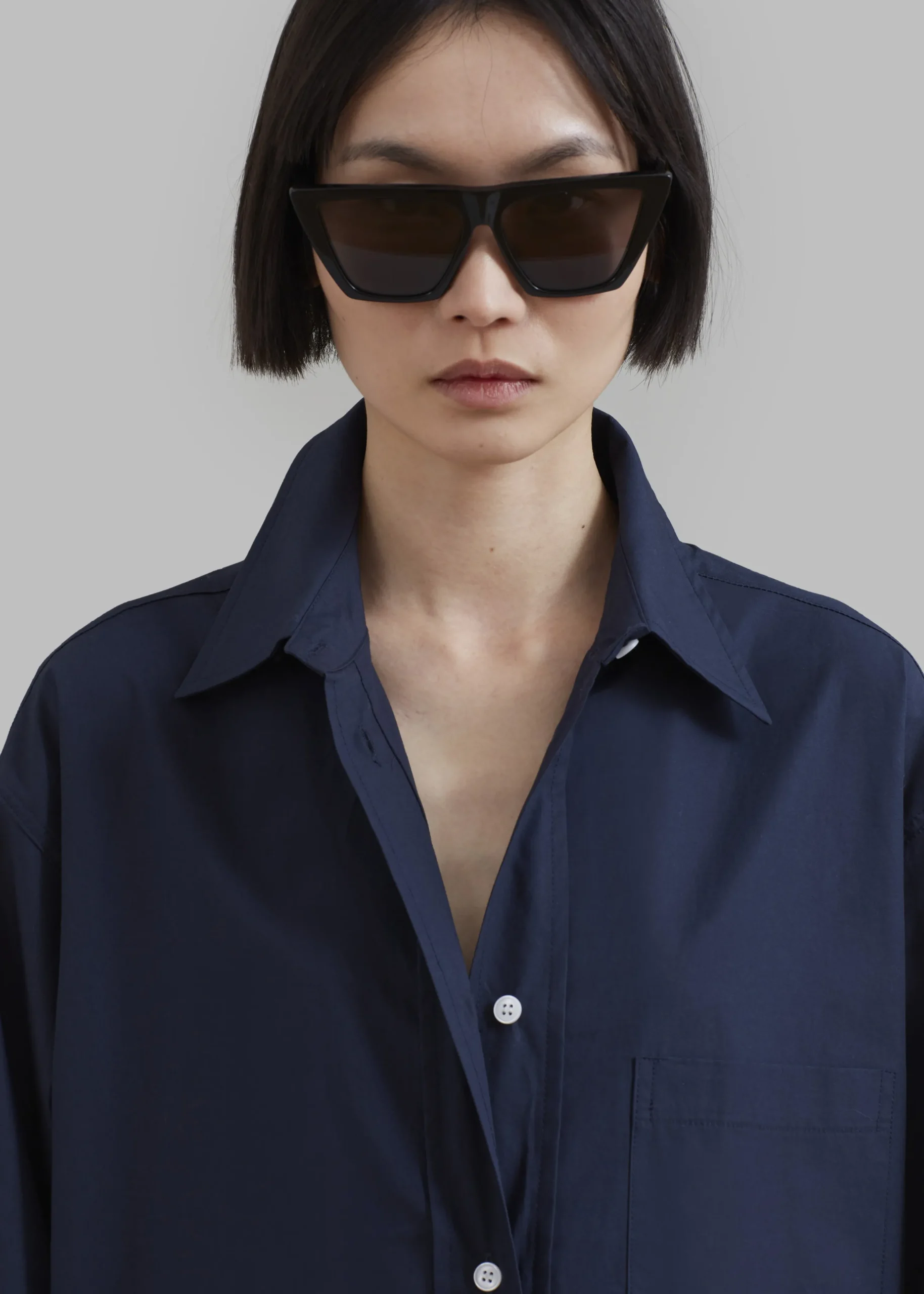 Raven Pocket Shirt Dress