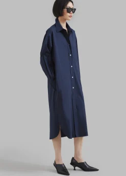Raven Pocket Shirt Dress