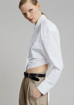 Romi Shoulder Padded Shirt