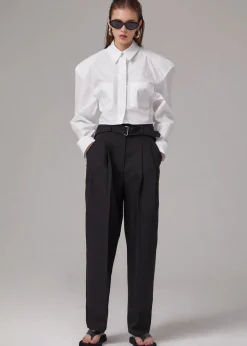 Romi Shoulder Padded Shirt