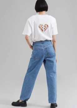 Rotate Boxy Lasercut T-Shirt
