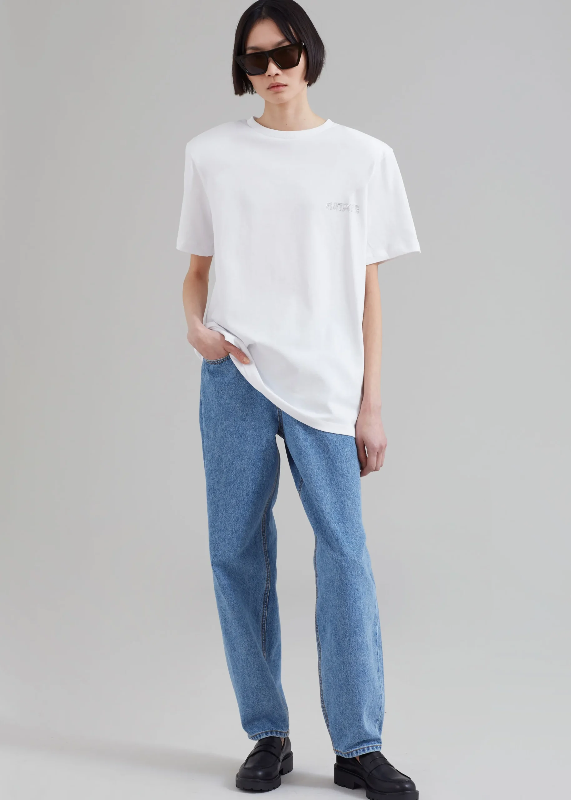 Rotate Boxy Lasercut T-Shirt