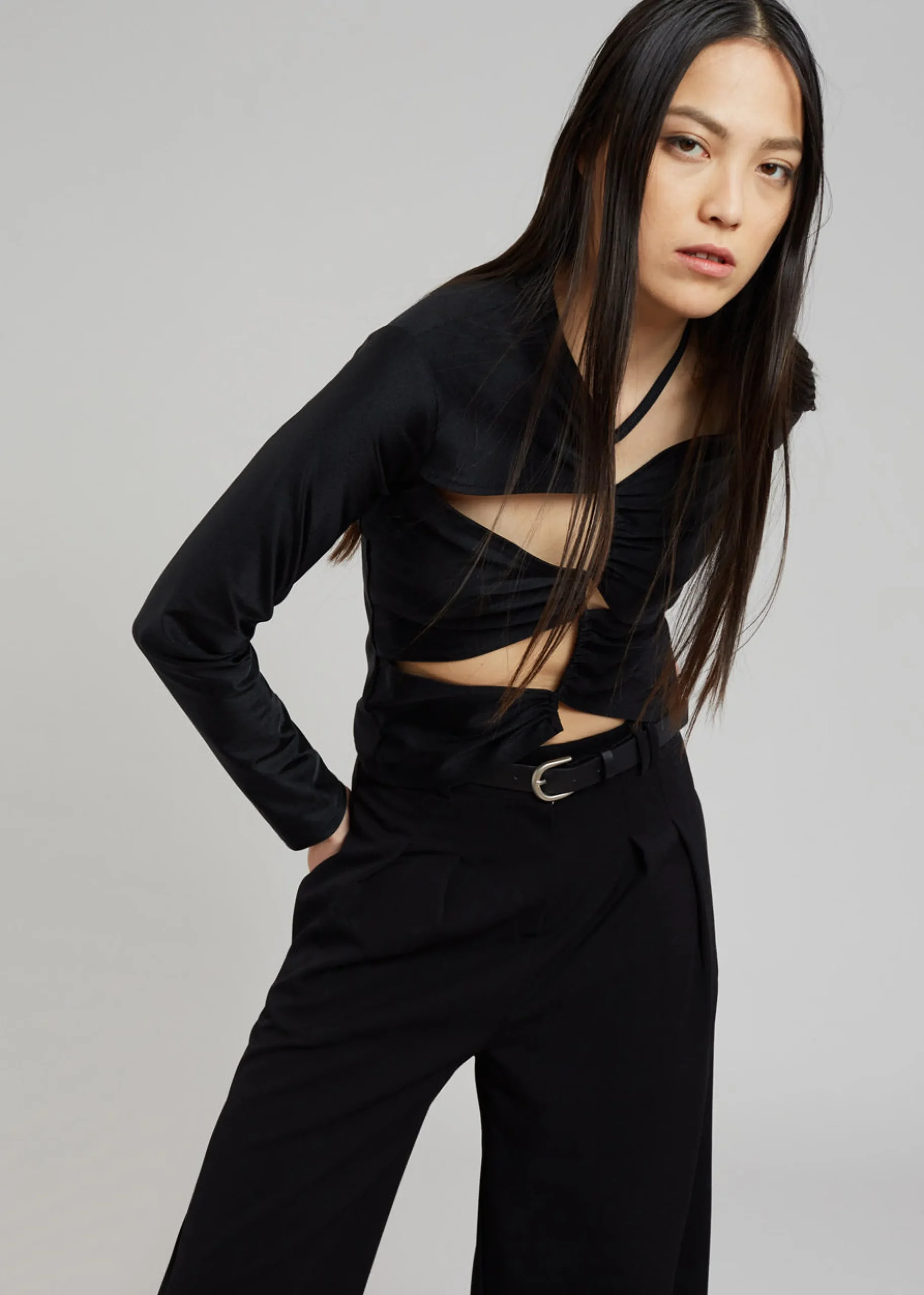 Sid Neigum Cutout Tension Blouse