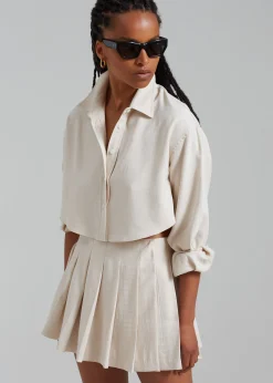 Steffi Cropped Shirt