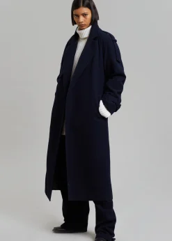 Suzanne Wool Trench Coat