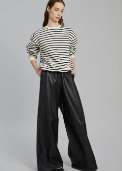 Sydney Wide Leather Pants