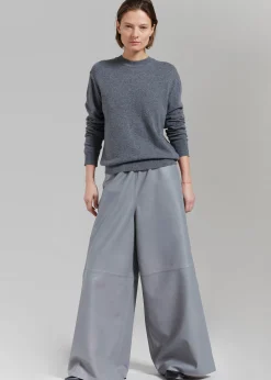 Sydney Wide Leather Pants