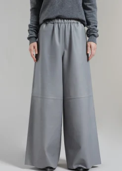 Sydney Wide Leather Pants