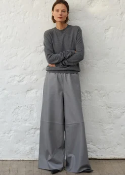 Sydney Wide Leather Pants
